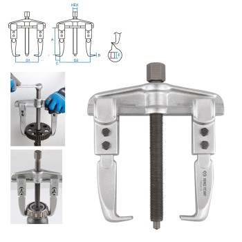 Csapágylehúzó 2 körmös, csúszószáras 60-160 mm - King Tony (7962B-05) Csapágylehúzó 2 körmös, csúszószáras 60-160 mm - King Tony (7962B-05)