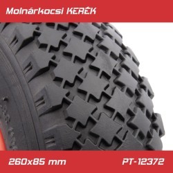 Molnárkocsi KERÉK műanyagfelnis - gumi tömlős 3.00-4 260x85 mm (PT-12372) Molnárkocsi KERÉK műanyagfelnis - gumi tömlős 3.00-4 260x85 mm (PT-12372)