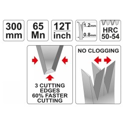 YATO Gérvágó fűrész 300 mm (YT-3130)