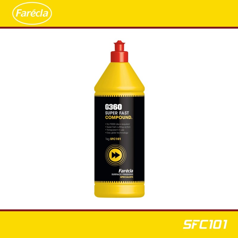 Polírozó paszta G360 - 1. és 2. lépcső fázis - 1 kg - Farécla (SFC101) Polírozó paszta G360 - 1. és 2. lépcső fázis - 1 kg - Farécla (SFC101)