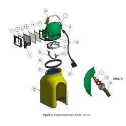 Homokfúvó géphez védősisak Apollo 100 tartozék keret-tömítés - Clemco (99996D) Homokfúvó géphez védősisak Apollo 100 tartozék keret-tömítés - Clemco (99996D)