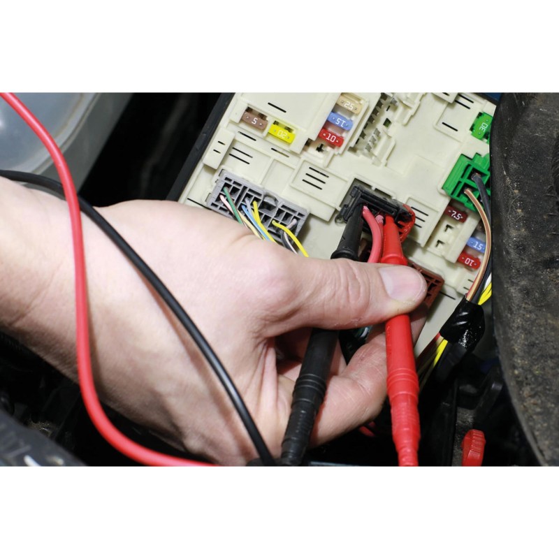 Multiméter-hez mérőszonda szett 1000 V - vékonyított szárral - Laser (LAS-7917) Multiméter-hez mérőszonda szett 1000 V - vékonyított szárral - Laser (LAS-7917)