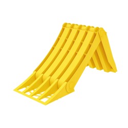 Kerék ék - támasztó ék - összecsukható műanyag sárga 463x198x228mm (PT-27376) Kerék ék - támasztó ék - összecsukható műanyag sárga 463x198x228mm (PT-27376)