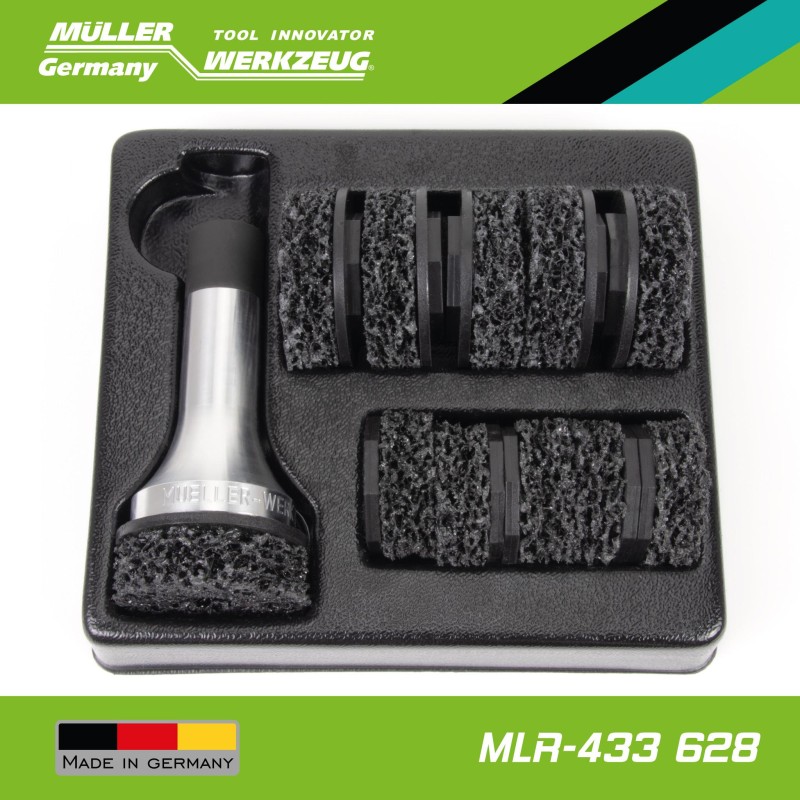 Tisztítókorong - négertárcsa tőcsavaros tárcsa tisztító klt. 1/2" -(MLR-433 628)