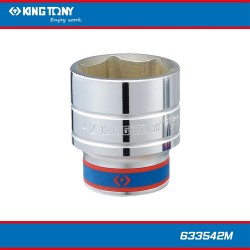 Dugókulcs - crowafej 3/4" 6 lap normál 42 mm KingTony (633542M) Dugókulcs - crowafej 3/4" 6 lap normál 42 mm KingTony (633542M)