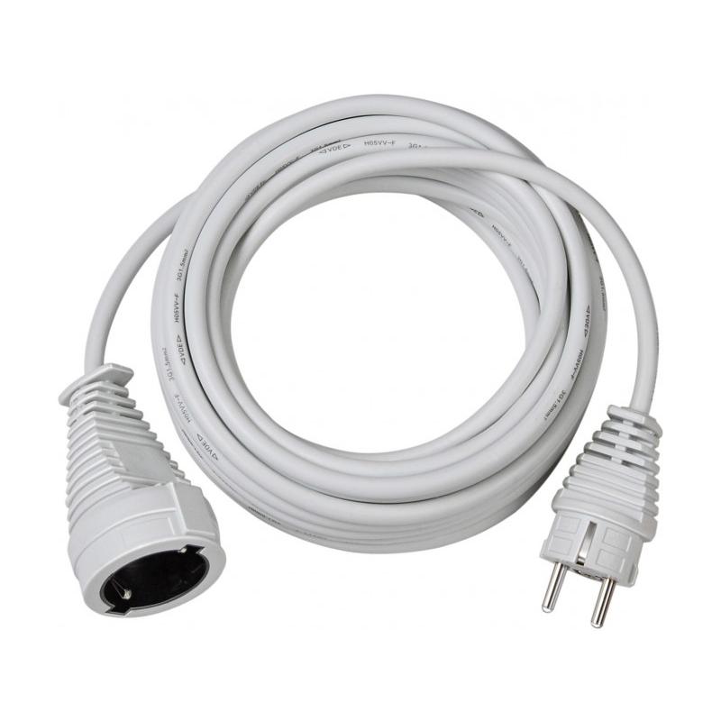 Hosszabbítókábel 2M Fehér 3G1,5 (BR-1162170)