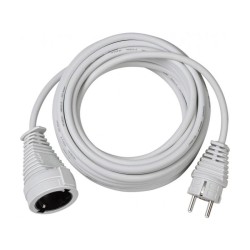 Hosszabbítókábel 3M Fehér 3G1,5 (BR-1164020) Hosszabbítókábel 3M Fehér 3G1,5 (BR-1164020)