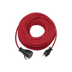 Hosszabbítókábel 20 m piros 3G1,5 gumi kábel IP 44 (BR-1162140)
