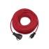 Hosszabbítókábel 20 m piros 3G1,5 gumi kábel IP 44 (BR-1162140)