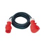 3 Fázisú hosszabbítókábel 10 m 400 V, 5 pólus 5G1,5 műanyag kábel (BR-1167718)