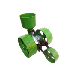 R2 mini farmer rezgőnyelves vetőgép (dupla kerekes, nyél nélkül)