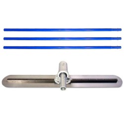 Kézi betonlehúzólap szett BETONTROWEL, acél 150cm (75-BT700046)