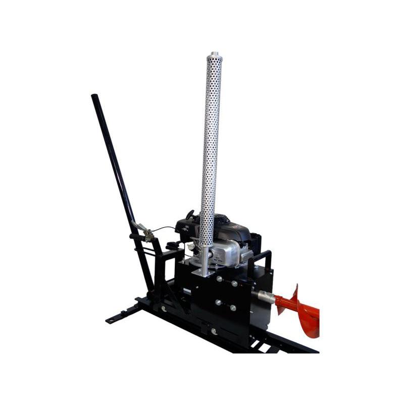 Vízszintes ipari talajfúrógép benzines, Honda GCV170 (tartozékokkal)