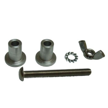 Gépláb persely V113/F44 (2db persely, csavar, szárnyas anya, alátét)