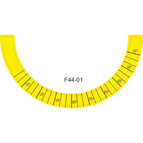 Cimke, szögbeállító alsó V113/F44 (félkör 15-135)