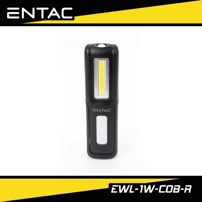 Szerelőlámpa (zseb) LED 3W XPE + 1W COB mágneses,USB, akkus - Entac (EWL-1W-COB) Szerelőlámpa (zseb) LED 3W XPE + 1W COB mágneses,USB, akkus - Entac (EWL-1W-COB)
