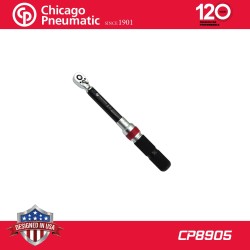 Nyomatékkulcs 5-25 Nm 1/4" - kalibrálva - Chicago (CP8905) Nyomatékkulcs 5-25 Nm 1/4" - kalibrálva - Chicago (CP8905)
