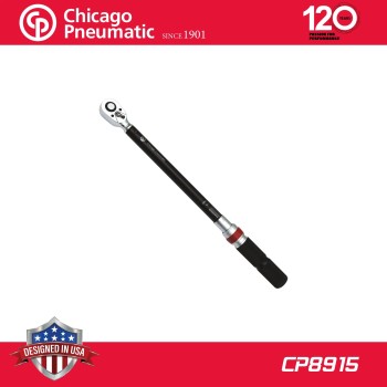 Nyomatékkulcs 040-200 Nm 1/2" - kalibrálva - Chicago (CP8915) Nyomatékkulcs 040-200 Nm 1/2" - kalibrálva - Chicago (CP8915)