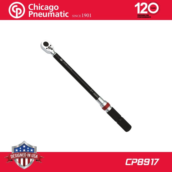 Nyomatékkulcs 050-300 Nm 1/2" - kalibrálva - Chicago (CP8917)