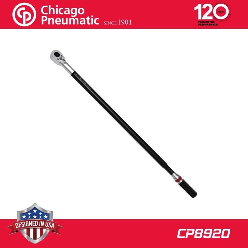 Nyomatékkulcs 150-750 Nm 3/4" - kalibrálva - Chicago (CP8920)