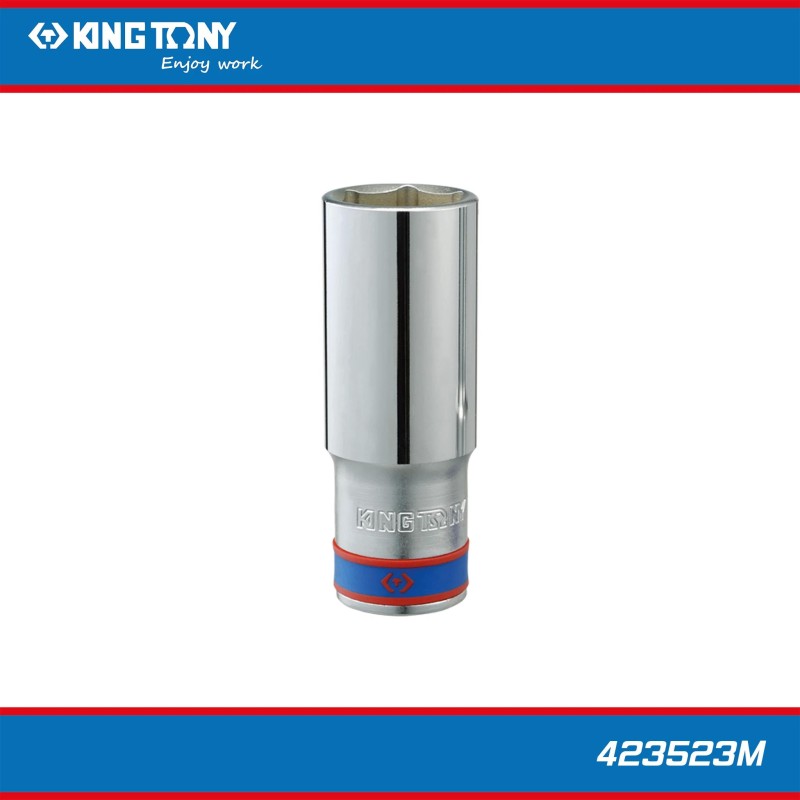 Dugókulcs - crowafej 1/2" 6 lap hosszú 23 mm KingTony (423523M)