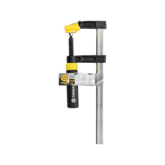 VOREL Gyorscsavarszorító 200 x 50 mm TÜV GS (37102) VOREL Gyorscsavarszorító 200 x 50 mm TÜV GS (37102)