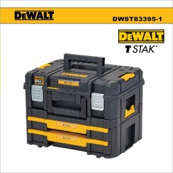 Szerszámos láda 21.5 L - TSTAK II + IV 2.0 IP54 vízálló- DeWalt (DWST83395-1) Szerszámos láda 21.5 L - TSTAK II + IV 2.0 IP54 vízálló- DeWalt (DWST83395-1)