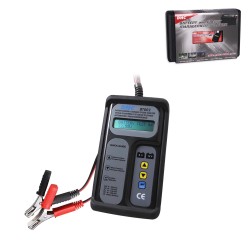 Akkumulátor teszter digitális 6/12V akkuk, 12/24V töltők tesztelésére(DHC-BT002)