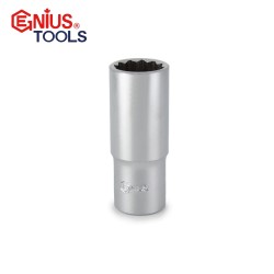 Dugókulcs - crowafej 3/8" 12 lap hosszú 14 mm Genius (336314)