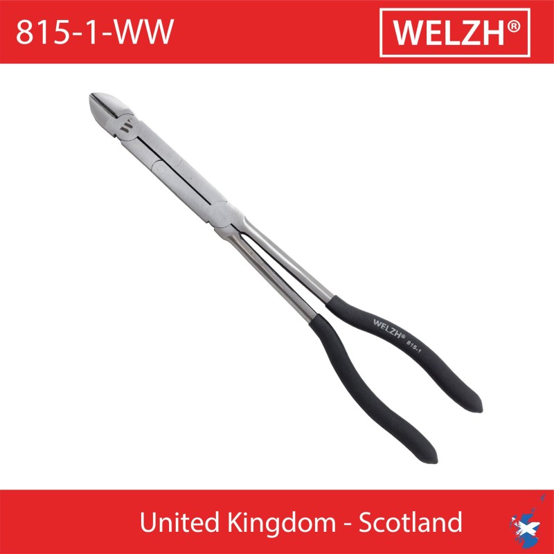Fogó oldalcsípő - három csuklós kivitel 290 mm erősített - Welzh (815-1-WW) Fogó oldalcsípő - három csuklós kivitel 290 mm erősített - Welzh (815-1-WW)