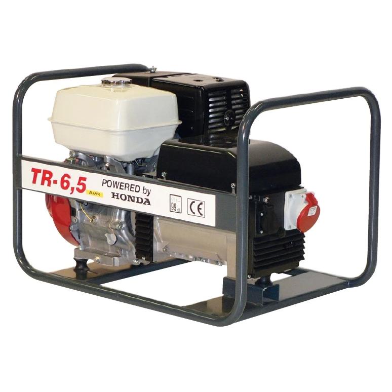 Áramfejlesztő HONDA motorral -három fázisú 400V/230V- 7 kVA/4,5 kVA (TR-6,5-AVR) Áramfejlesztő HONDA motorral -három fázisú 400V/230V- 7 kVA/4,5 kVA (TR-6,5-AVR)