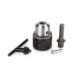 Fúrótokmány, fogaskoszorús 1.0-13 mm + kulcs, adapter - DeWalt (DT7005-QZ) Fúrótokmány, fogaskoszorús 1.0-13 mm + kulcs, adapter - DeWalt (DT7005-QZ)
