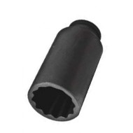 12 szögű hosszított gépi dugókulcs 30mm 1/2" (QS54361) 12 szögű hosszított gépi dugókulcs 30mm 1/2" (QS54361)