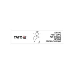 YATO Csigafúró 5,0 x 86/52 mm HSS Co (YT-4050) YATO Csigafúró 5,0 x 86/52 mm HSS Co (YT-4050)