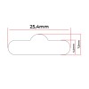 Eurofül lyukasztó 25 mm "mini" ( Euro-2 ) Eurofül lyukasztó 25 mm "mini" ( Euro-2 )