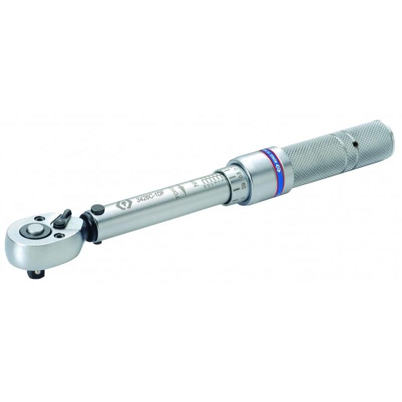 3-15 Nm 1/4" nyomatékkulcs jobbos-balos kalibrált​ King Tony (3426C-1DF)