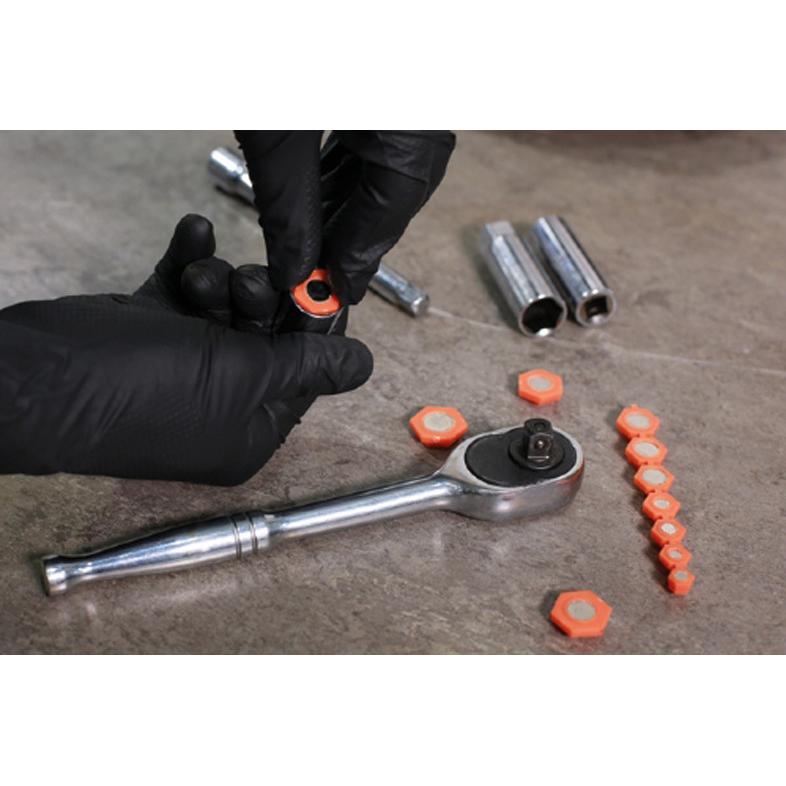 Dugókulcs belsejébe tehető mágnes betét készlet 8-19 mm 11 db-os klt. (LAS-7932)