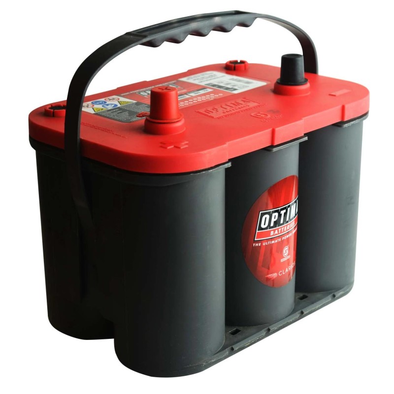 Akku OPTIMA RED TOP 12V 50Ah 815A Bal pozitív 254x172x173 mm (8022500008882)