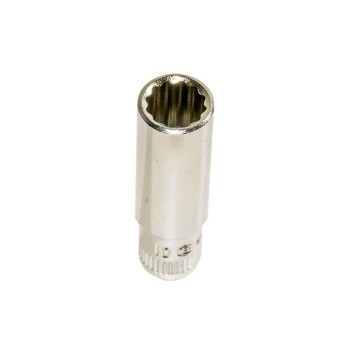Dugókulcs - crowafej 1/4" 12 lap hosszú 5,0 mm Genius (235205)