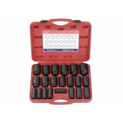 Légkulcsfej klt. 3/4" 21 db-os - 6 lapú hosszú - Genius (DI-621M) Légkulcsfej klt. 3/4" 21 db-os - 6 lapú hosszú - Genius (DI-621M)