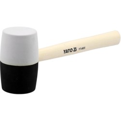 YATO Gumikalapács 980 g (fekete-fehér) 72 mm (YT-4605)