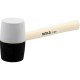 YATO Gumikalapács 980 g (fekete-fehér) 72 mm (YT-4605) YATO Gumikalapács 980 g (fekete-fehér) 72 mm (YT-4605)