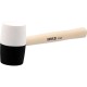 YATO Gumikalapács 780 g (fekete-fehér) 63 mm (YT-4604)