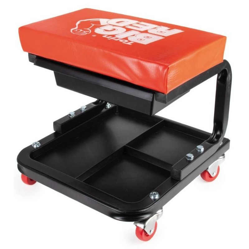 Szerelőszék szerszámtartós+1 fiókkal - 4 görgős - Torin Big Red (TR6100C) Szerelőszék szerszámtartós+1 fiókkal - 4 görgős - Torin Big Red (TR6100C)