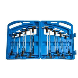 Imbuszkulcs klt.16 db-os normál gömbvégű lyukas torx (MK6176) Imbuszkulcs klt.16 db-os normál gömbvégű lyukas torx (MK6176)