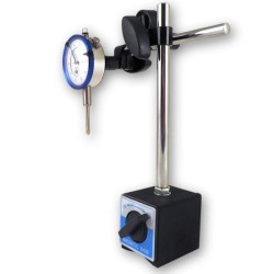 Indikátoróra, mérőóra mágneses állványon (KB07015)