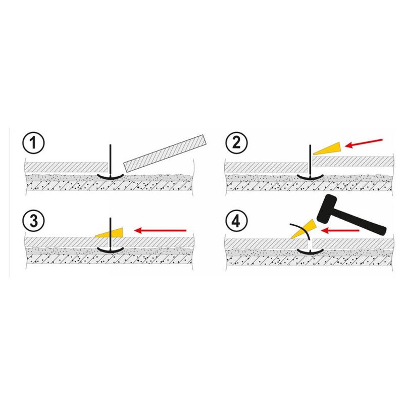 VOREL Burkolatszintező készlet 400 részes (300 talp + 100 ék) (04692) VOREL Burkolatszintező készlet 400 részes (300 talp + 100 ék) (04692)