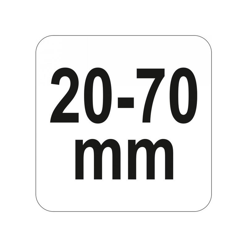 VOREL Burkolatszintező fogó 20-70 mm (04699)