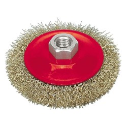 VOREL Körkefe M14 100 mm sárgaréz bevonat (06972) VOREL Körkefe M14 100 mm sárgaréz bevonat (06972)