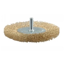 VOREL Csapos körkefe 75 mm sárgaréz bevonat (06985) VOREL Csapos körkefe 75 mm sárgaréz bevonat (06985)